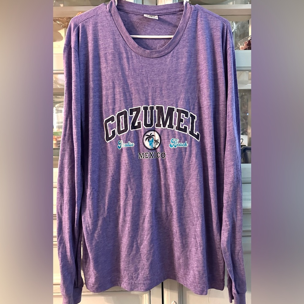 Purple Cozumel Graphic Tee - Women's Short Sleeve